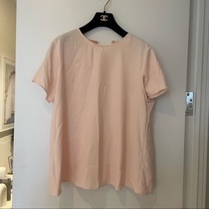 Uniqlo blush pink swing top, Size L